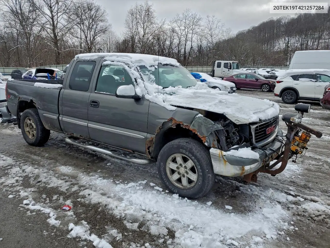 2GTEK19T421257284 2002 GMC New Sierra K1500