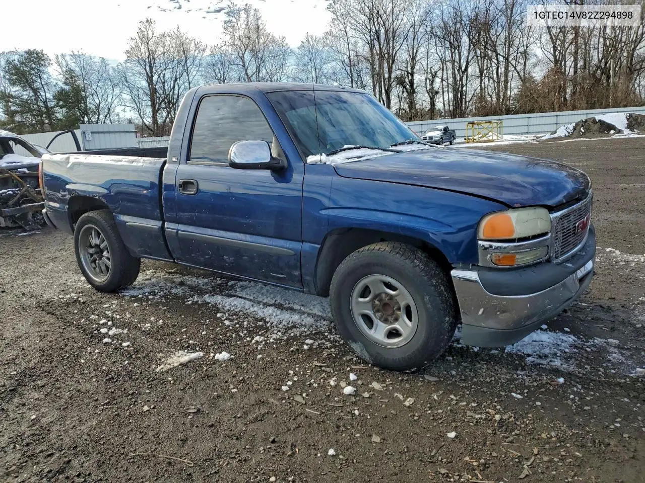 1GTEC14V82Z294898 2002 GMC New Sierra C1500