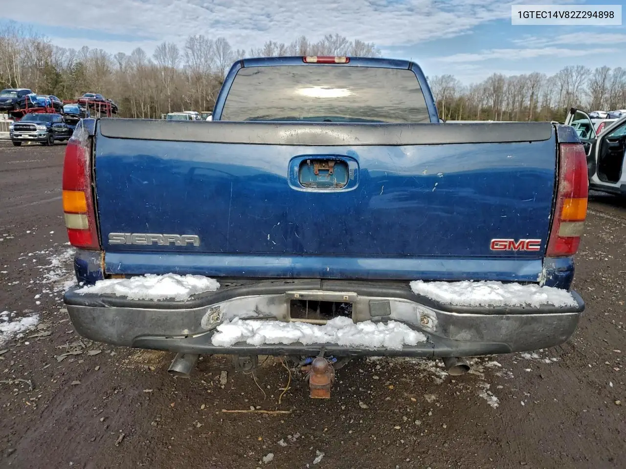 1GTEC14V82Z294898 2002 GMC New Sierra C1500