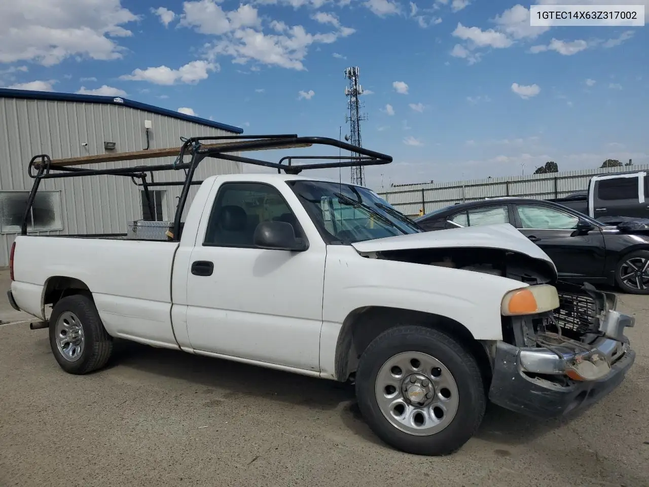 1GTEC14X63Z317002 2003 GMC New Sierra C1500