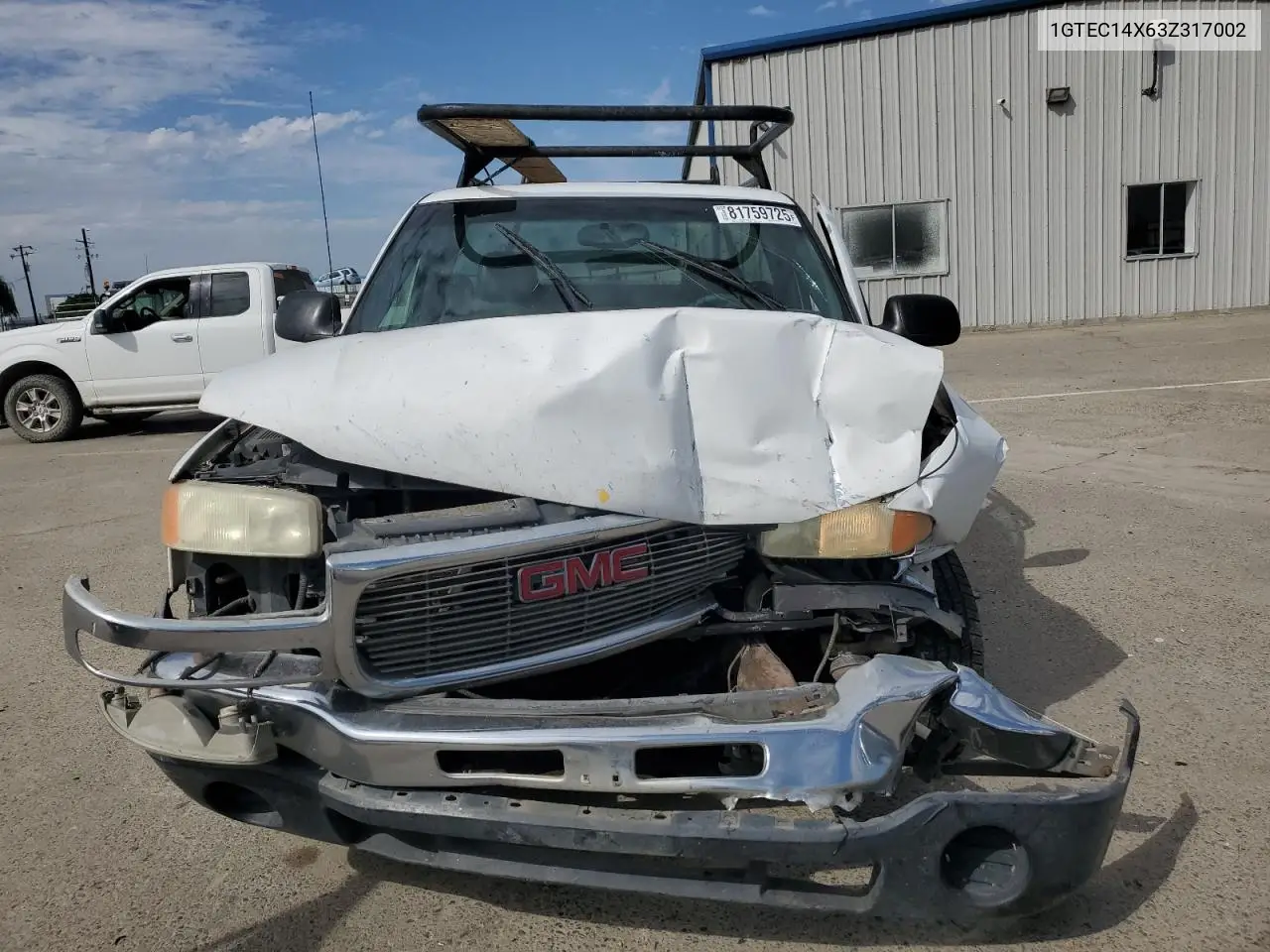 1GTEC14X63Z317002 2003 GMC New Sierra C1500