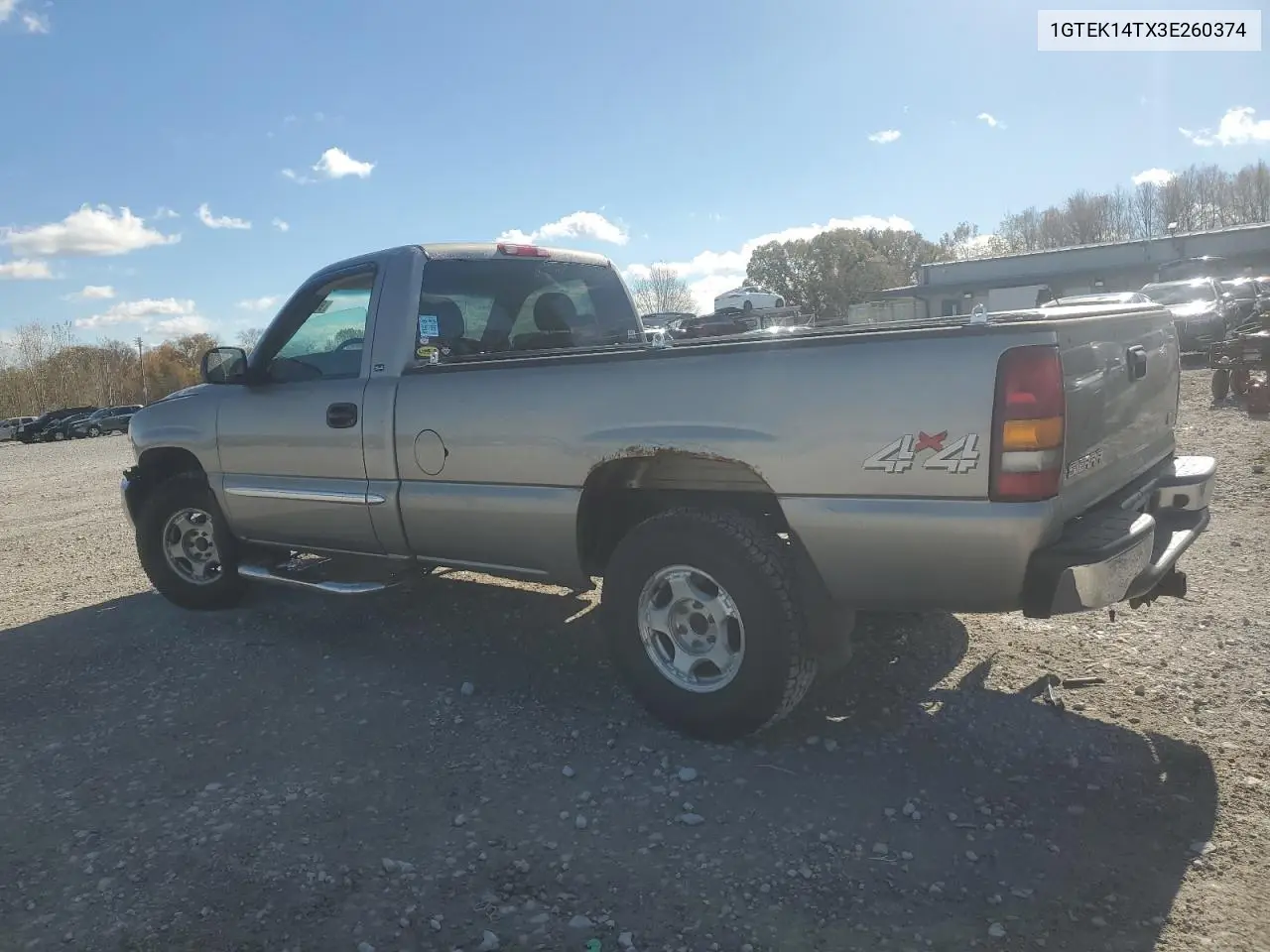 1GTEK14TX3E260374 2003 GMC New Sierra K1500