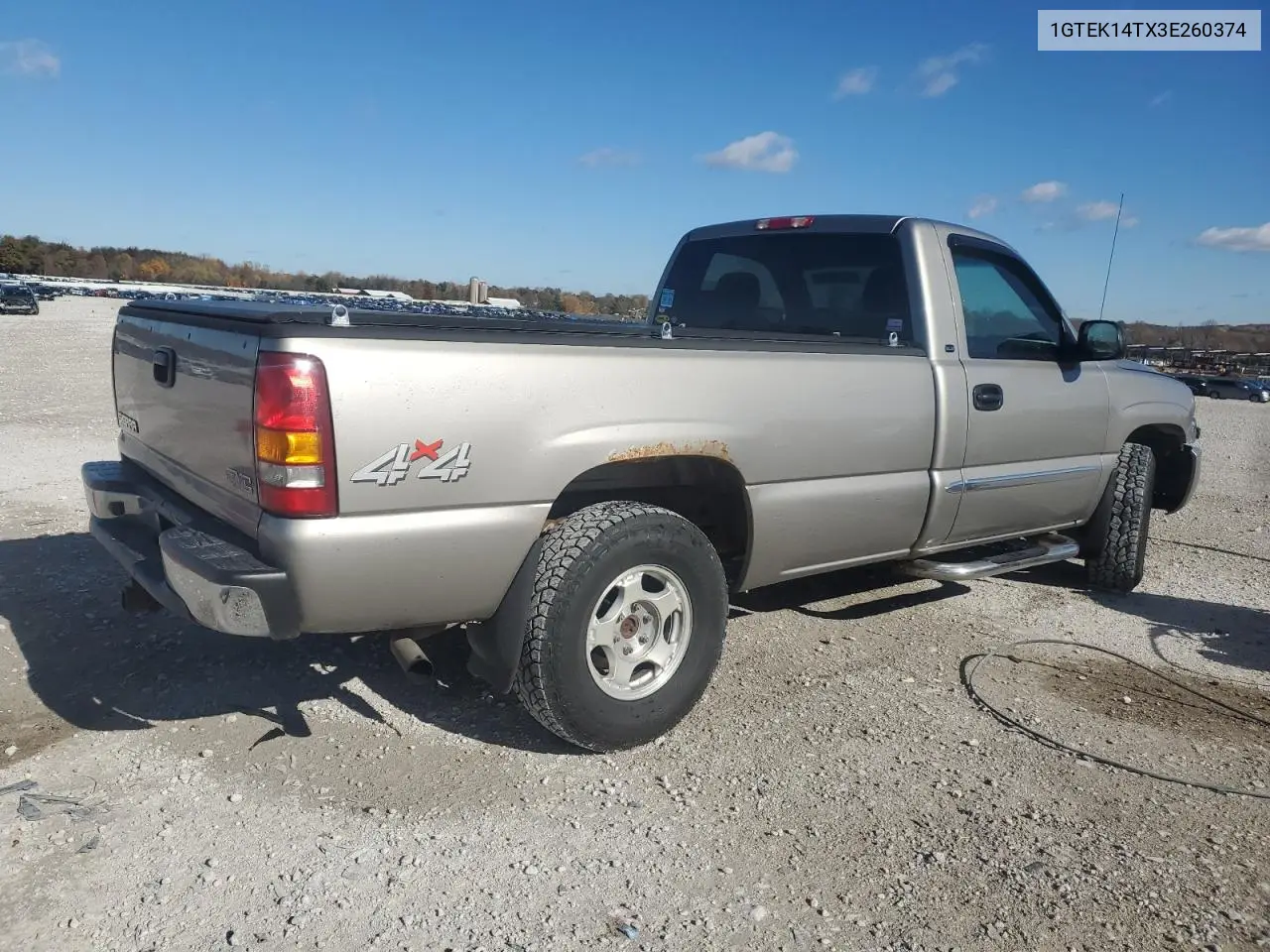 1GTEK14TX3E260374 2003 GMC New Sierra K1500