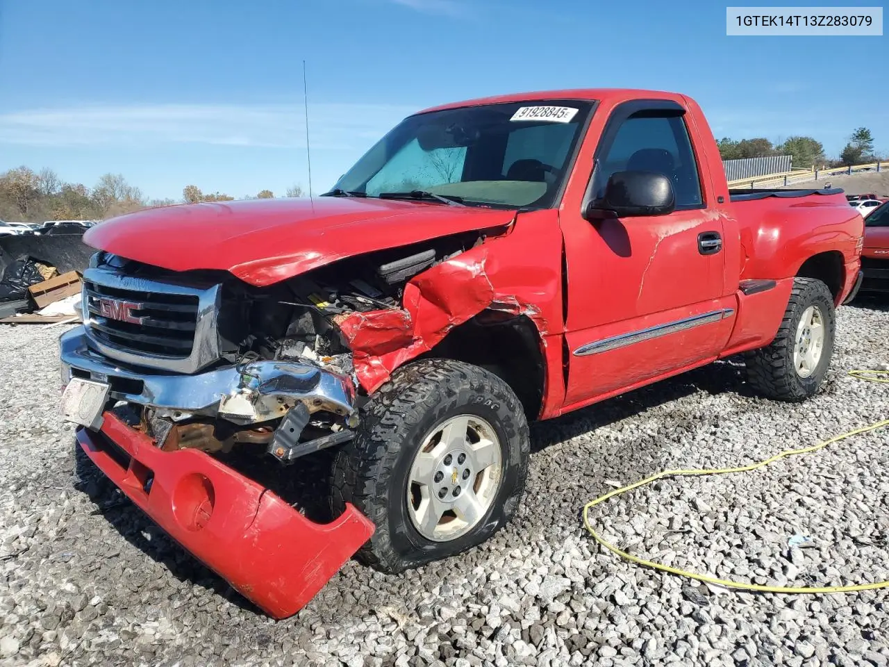 1GTEK14T13Z283079 2003 GMC New Sierra K1500