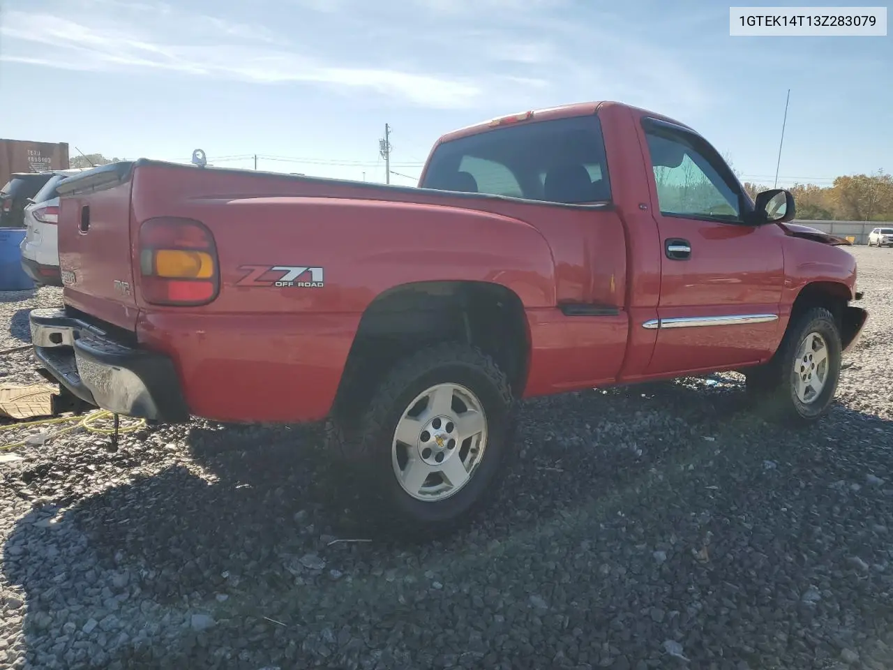 1GTEK14T13Z283079 2003 GMC New Sierra K1500