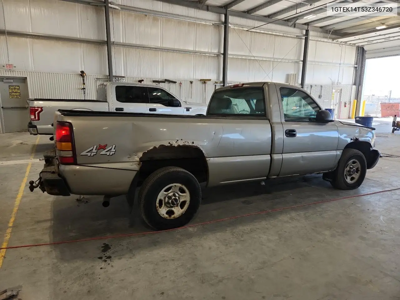 1GTEK14T53Z346720 2003 GMC New Sierra K1500