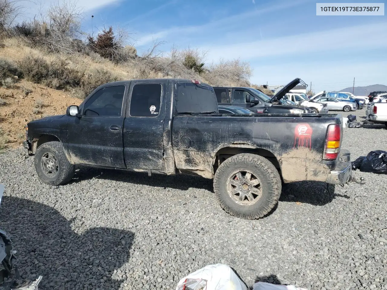 1GTEK19T73E375877 2003 GMC New Sierra K1500