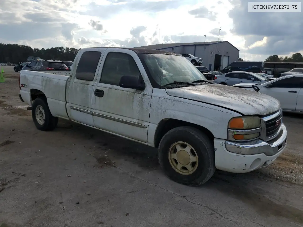1GTEK19V73E270175 2003 GMC New Sierra K1500