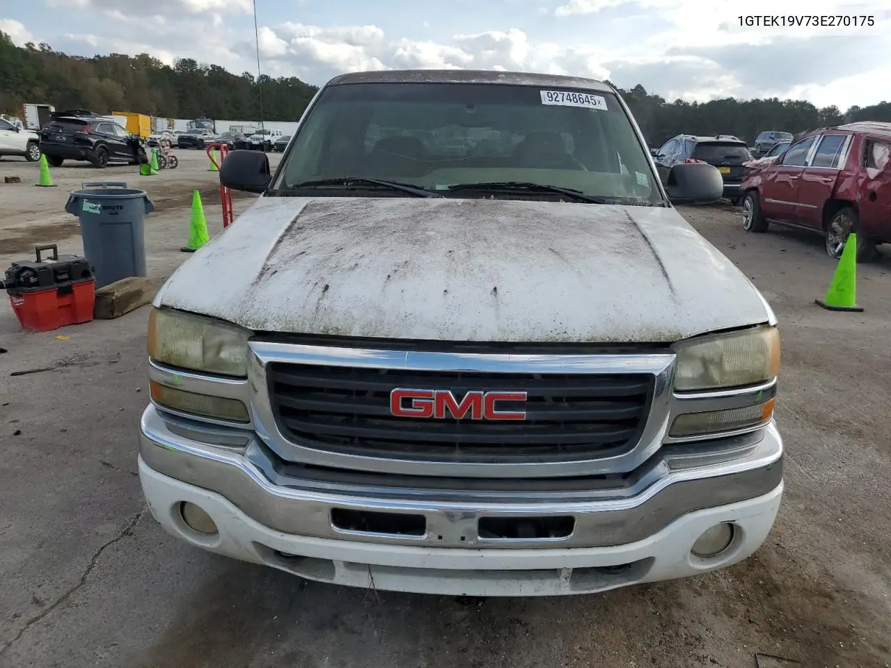 1GTEK19V73E270175 2003 GMC New Sierra K1500