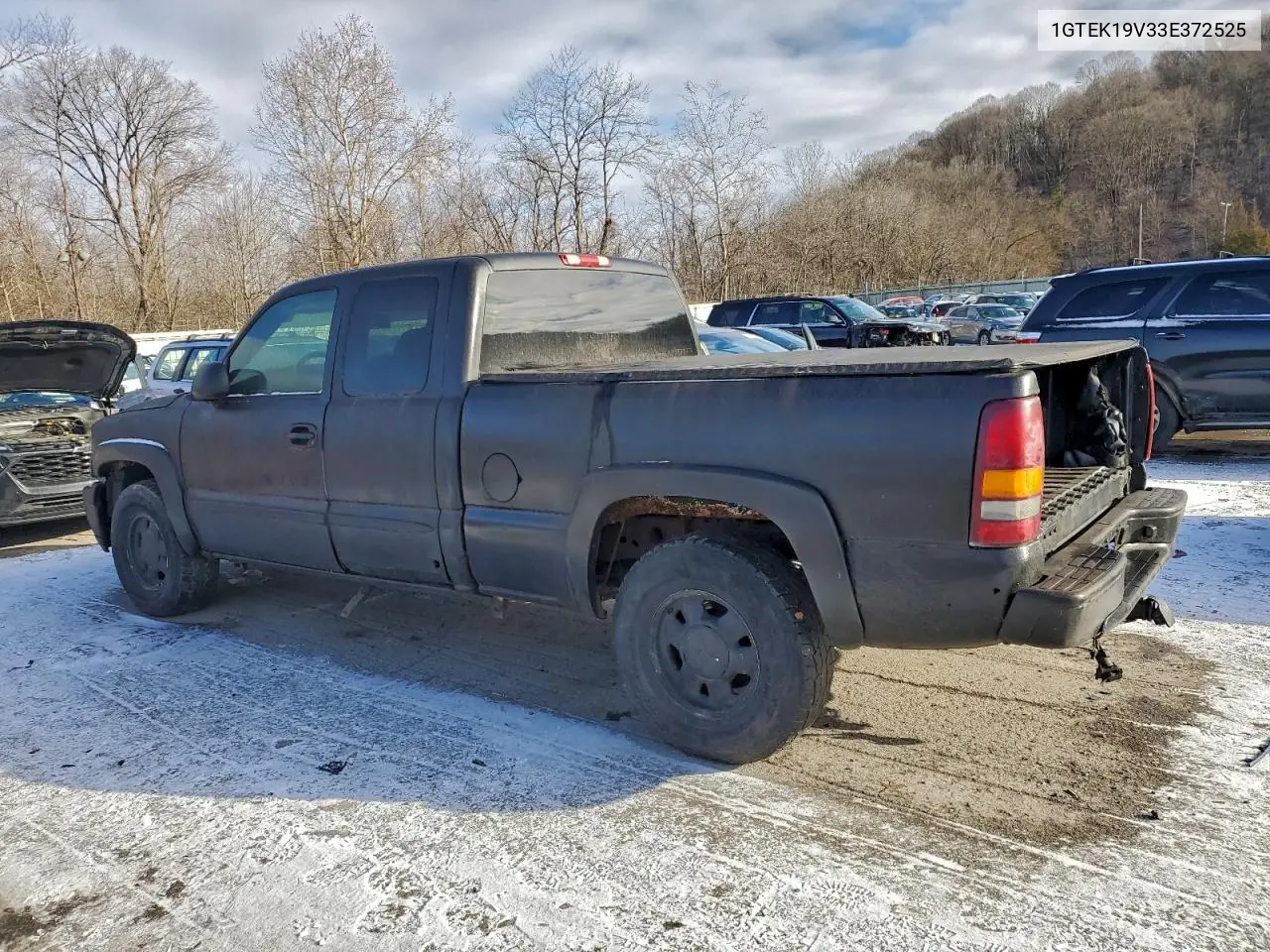 1GTEK19V33E372525 2003 GMC New Sierra K1500