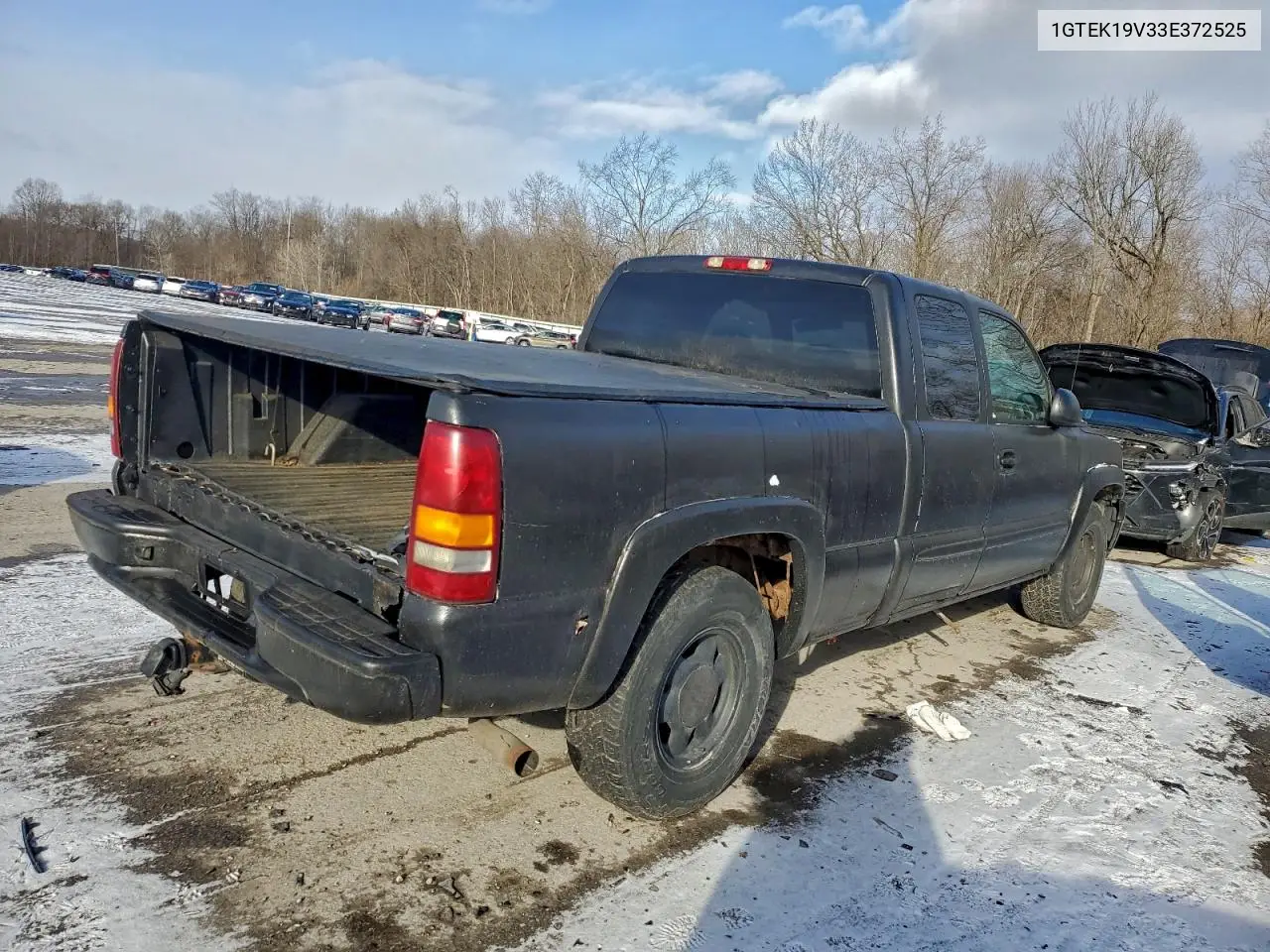 1GTEK19V33E372525 2003 GMC New Sierra K1500