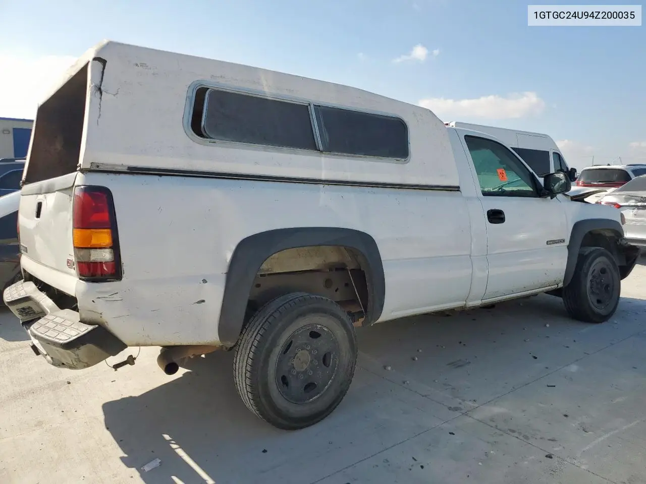 1GTGC24U94Z200035 2004 GMC New Sierra C2500