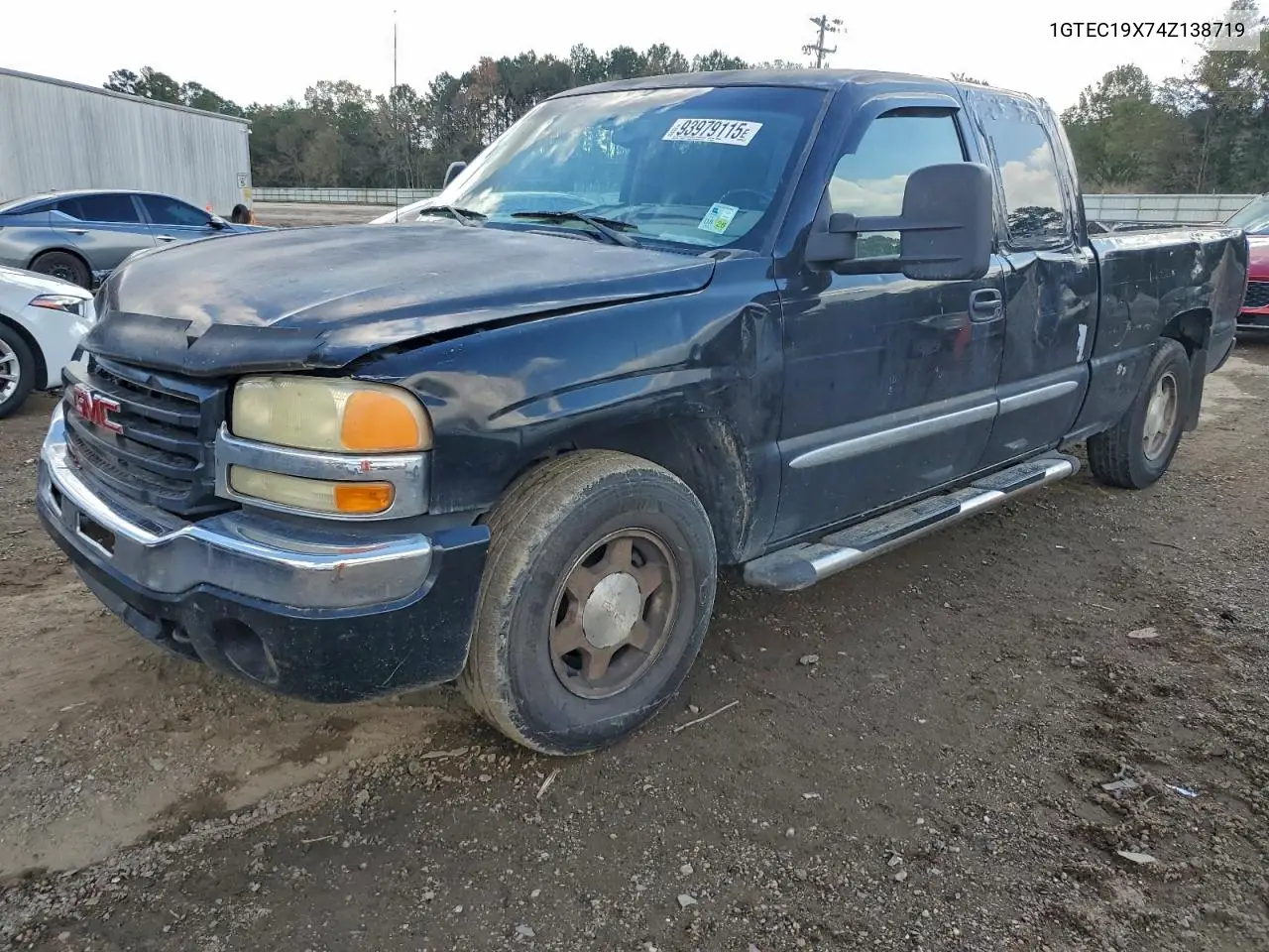 1GTEC19X74Z138719 2004 GMC New Sierra C1500