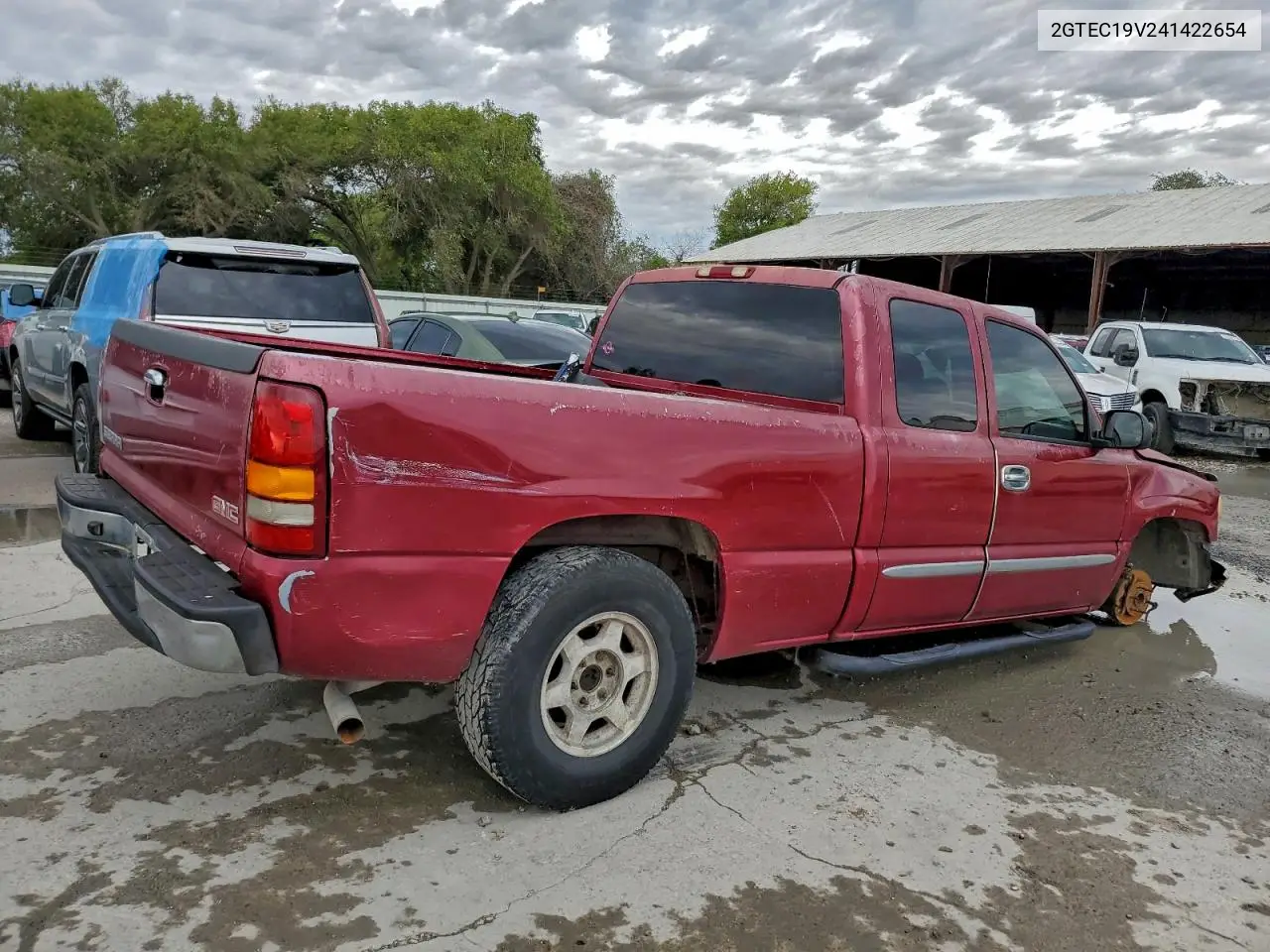 2GTEC19V241422654 2004 GMC New Sierra C1500
