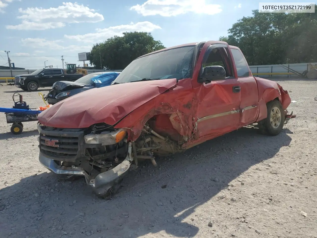 1GTEC19T35Z172199 2005 GMC New Sierra C1500