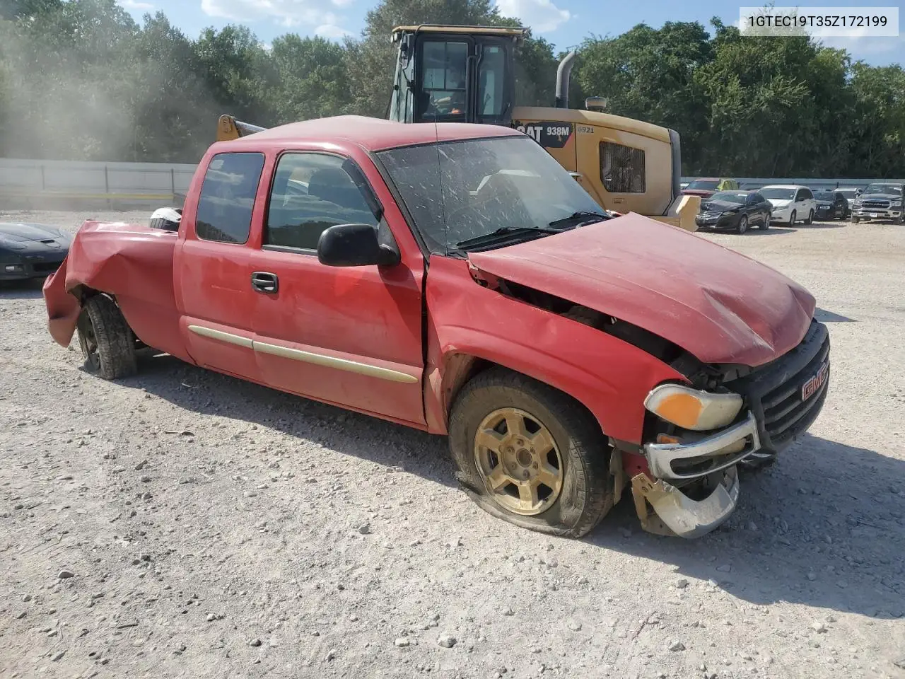 1GTEC19T35Z172199 2005 GMC New Sierra C1500