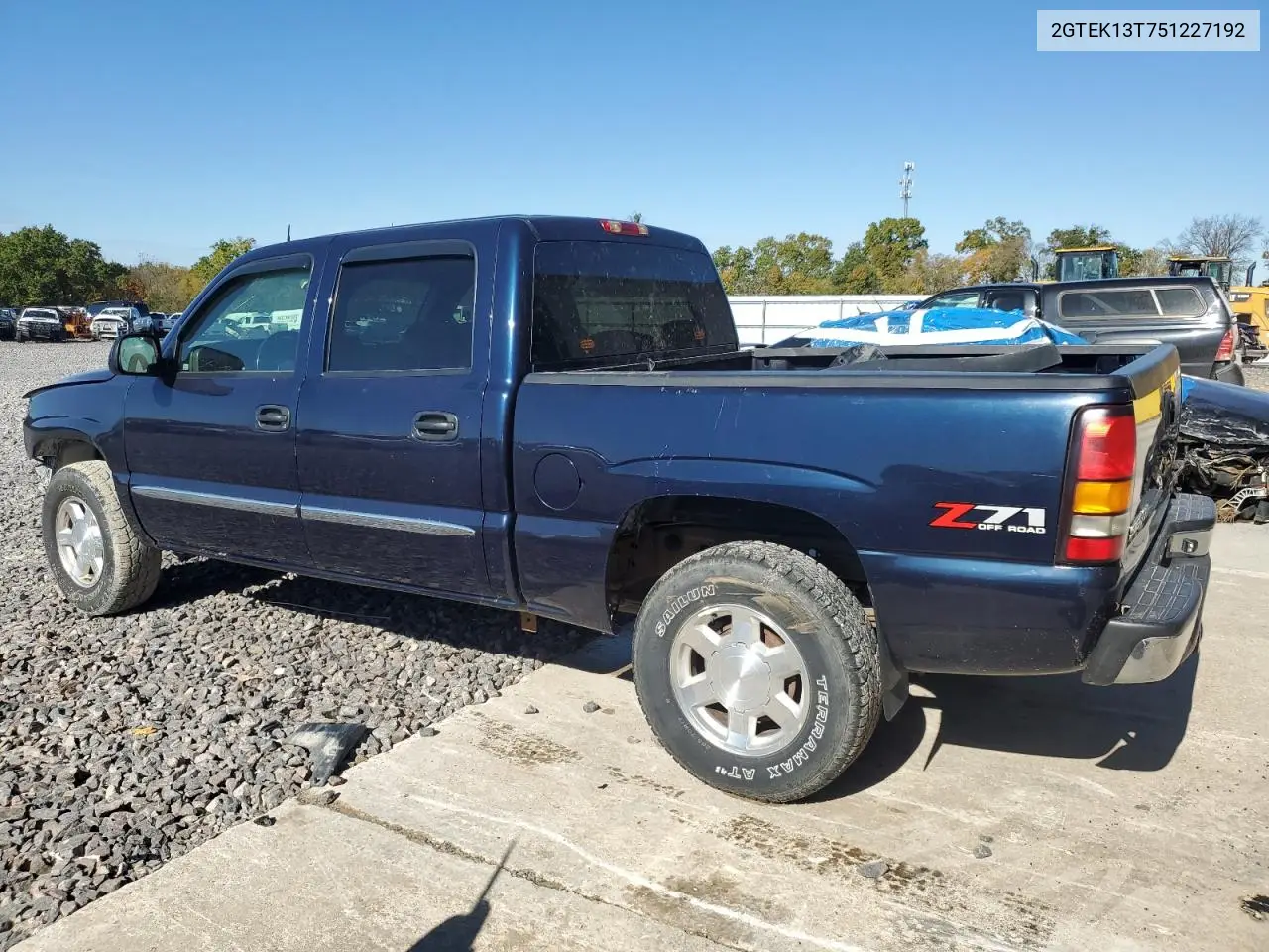 2GTEK13T751227192 2005 GMC New Sierra K1500