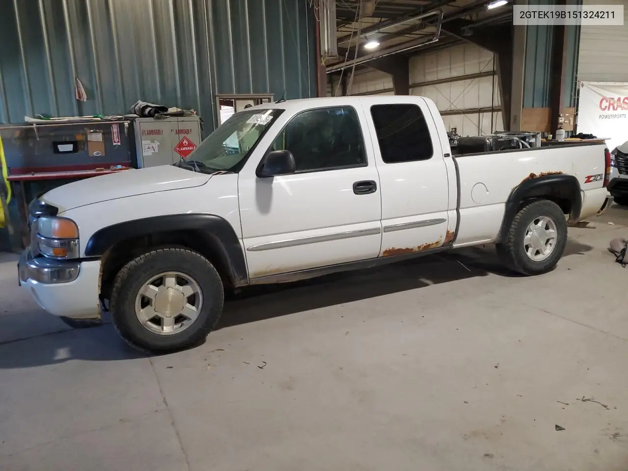 2GTEK19B151324211 2005 GMC New Sierra K1500
