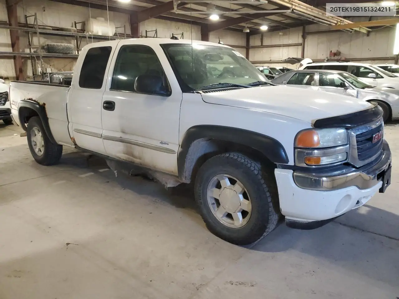2GTEK19B151324211 2005 GMC New Sierra K1500