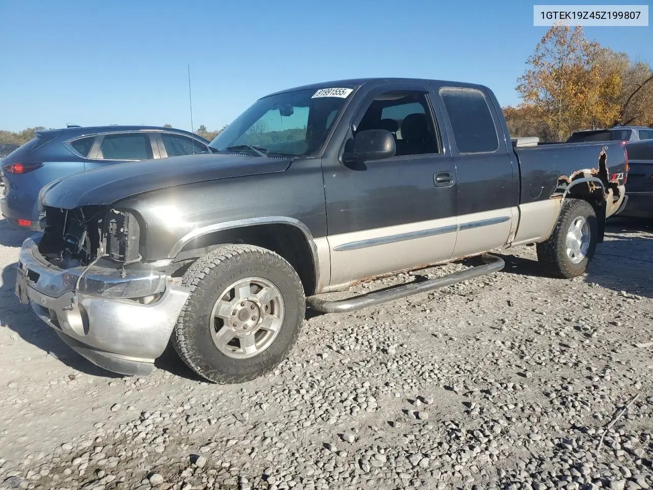 1GTEK19Z45Z199807 2005 GMC New Sierra K1500