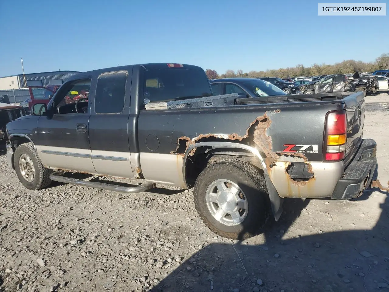 1GTEK19Z45Z199807 2005 GMC New Sierra K1500