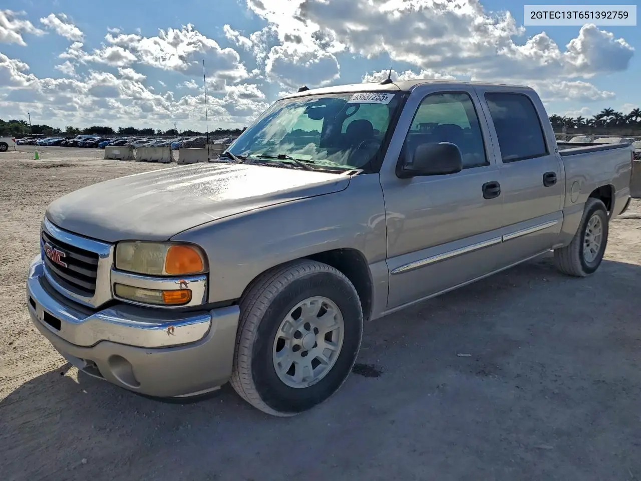 2GTEC13T651392759 2005 GMC New Sierra C1500
