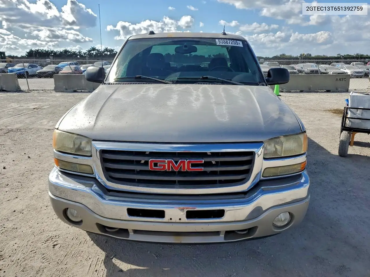 2GTEC13T651392759 2005 GMC New Sierra C1500