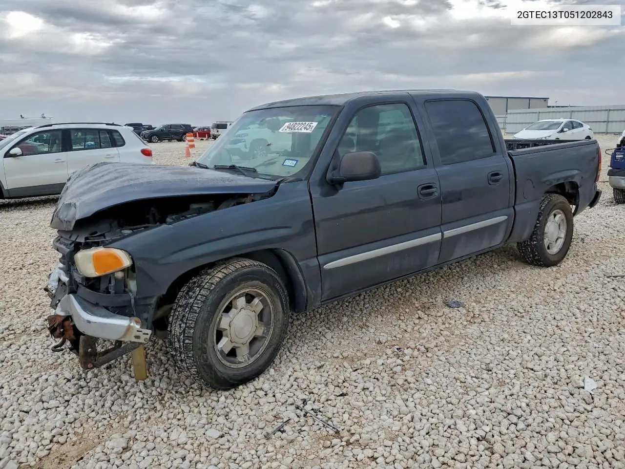 2GTEC13T051202843 2005 GMC New Sierra C1500