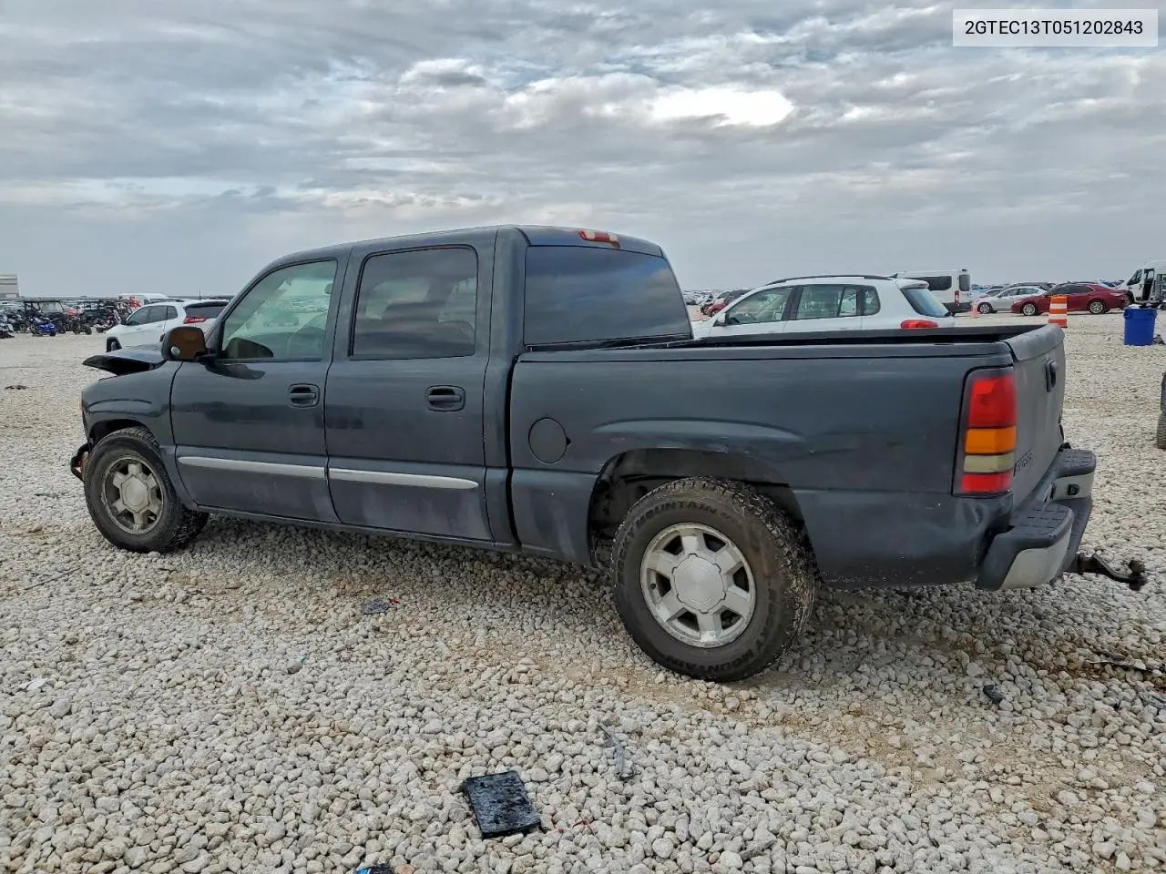 2GTEC13T051202843 2005 GMC New Sierra C1500