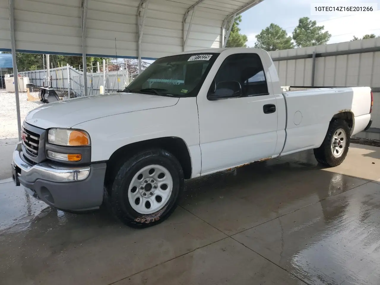 1GTEC14Z16E201266 2006 GMC New Sierra C1500