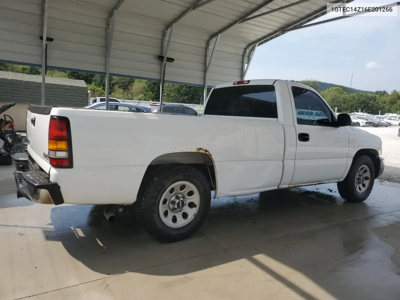 1GTEC14Z16E201266 2006 GMC New Sierra C1500