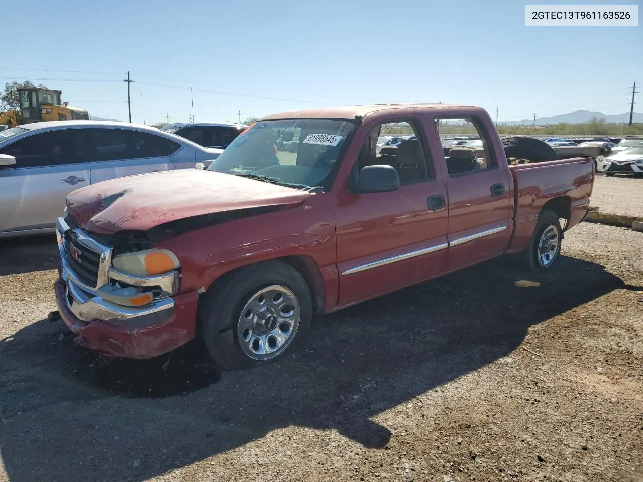 2GTEC13T961163526 2006 GMC New Sierra C1500