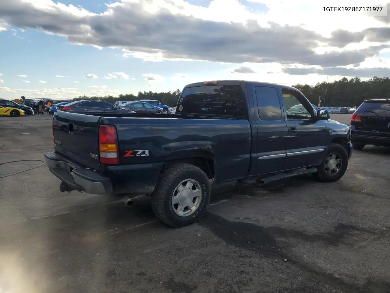1GTEK19Z86Z171977 2006 GMC New Sierra K1500