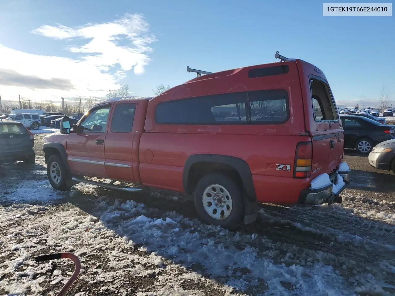 1GTEK19T66E244010 2006 GMC New Sierra K1500