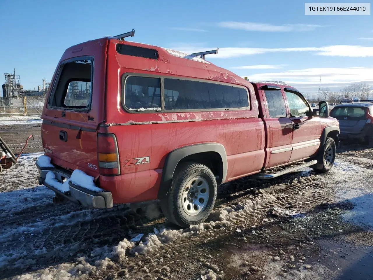 1GTEK19T66E244010 2006 GMC New Sierra K1500