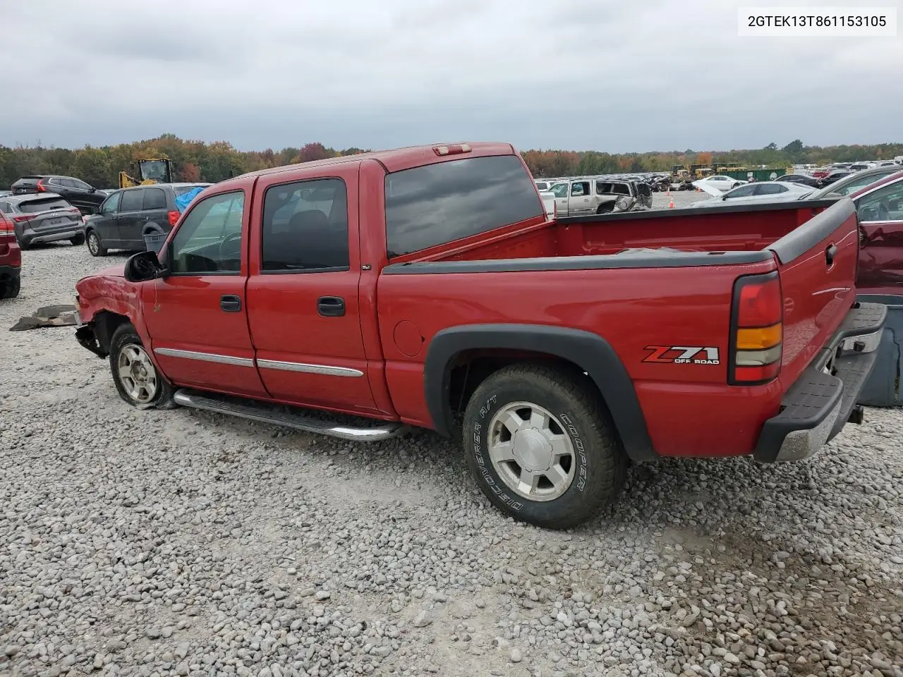 2GTEK13T861153105 2006 GMC New Sierra K1500