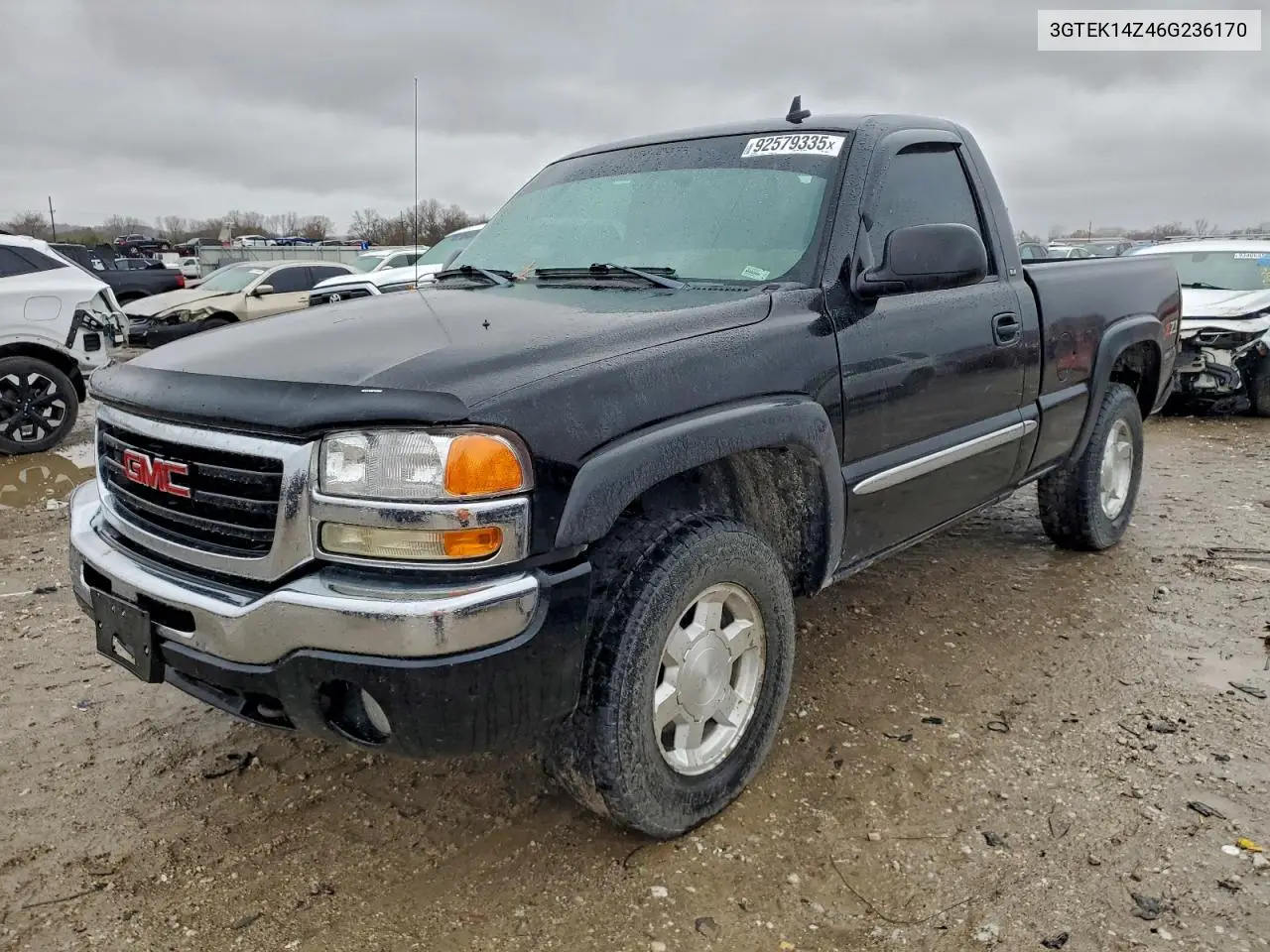 3GTEK14Z46G236170 2006 GMC New Sierra K1500
