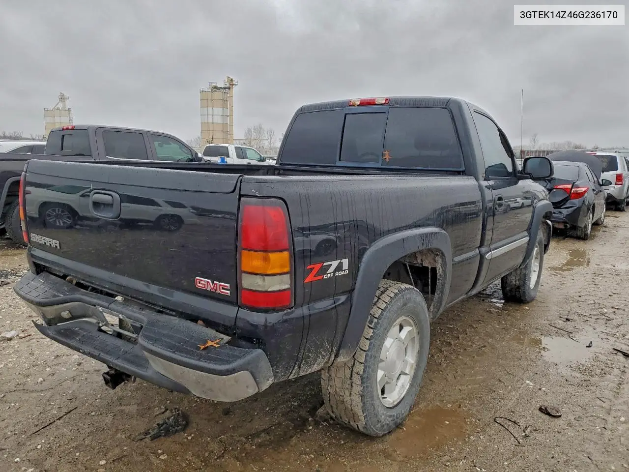 3GTEK14Z46G236170 2006 GMC New Sierra K1500