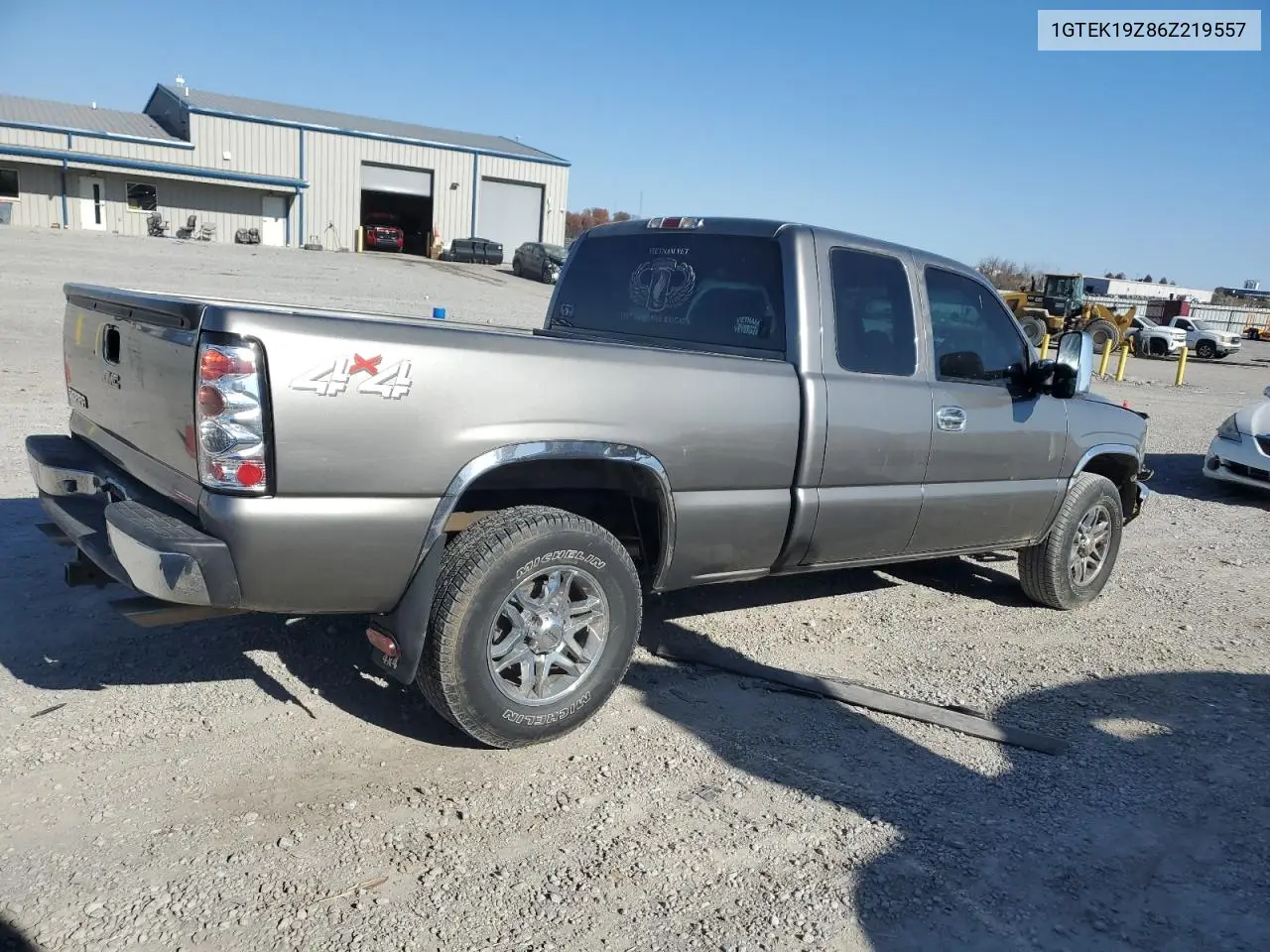 1GTEK19Z86Z219557 2006 GMC New Sierra K1500