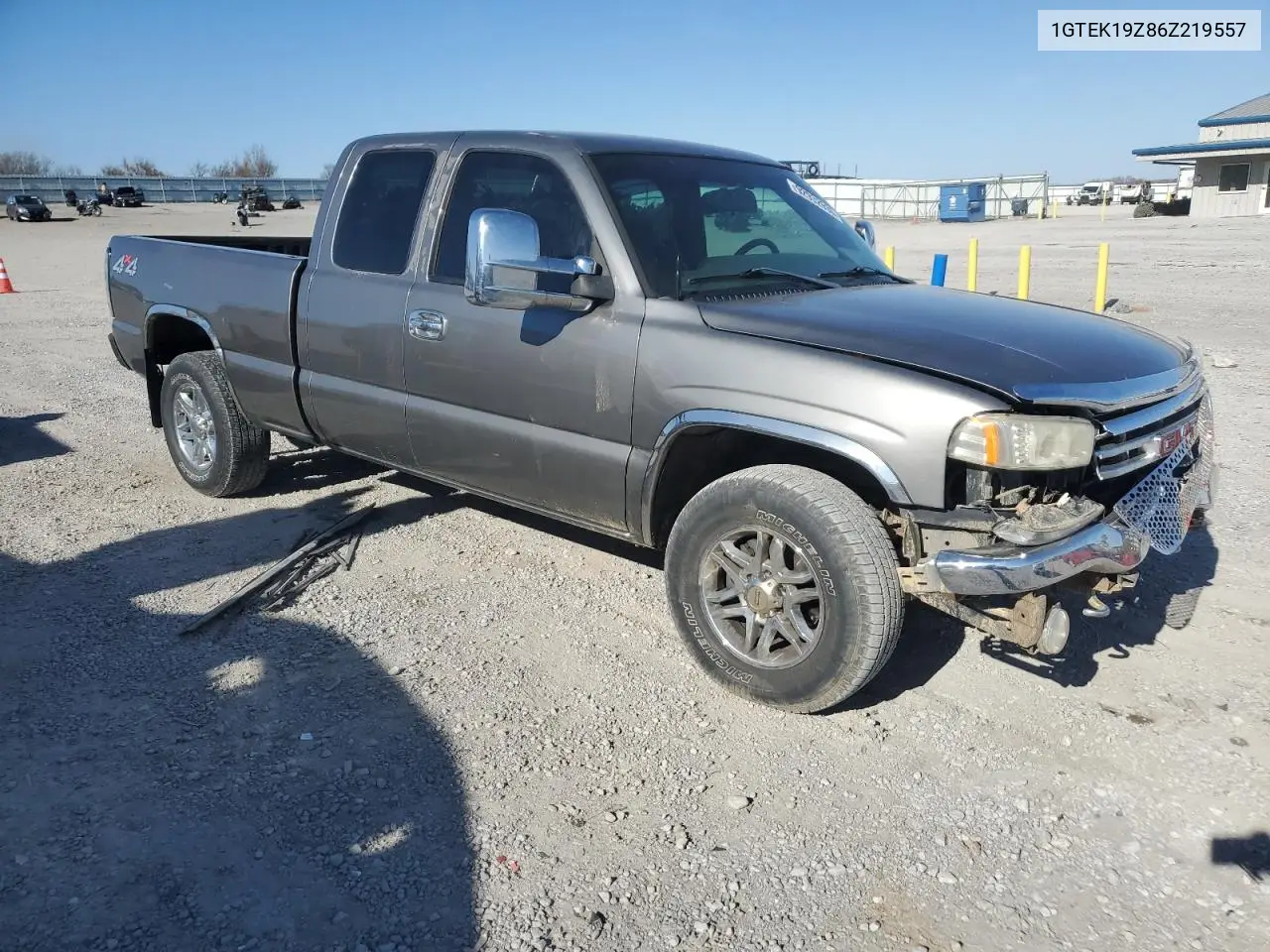 1GTEK19Z86Z219557 2006 GMC New Sierra K1500
