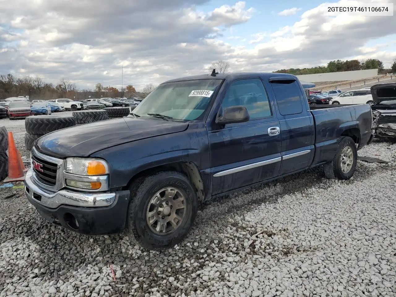 2GTEC19T461106674 2006 GMC New Sierra C1500