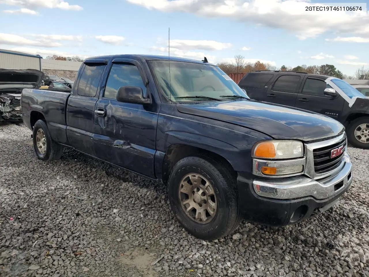 2GTEC19T461106674 2006 GMC New Sierra C1500