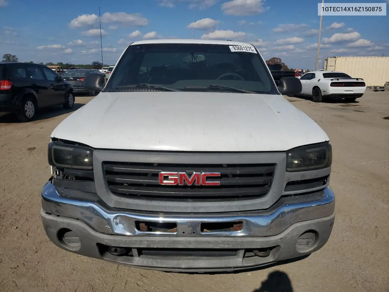 1GTEC14X16Z150875 2006 GMC New Sierra C1500