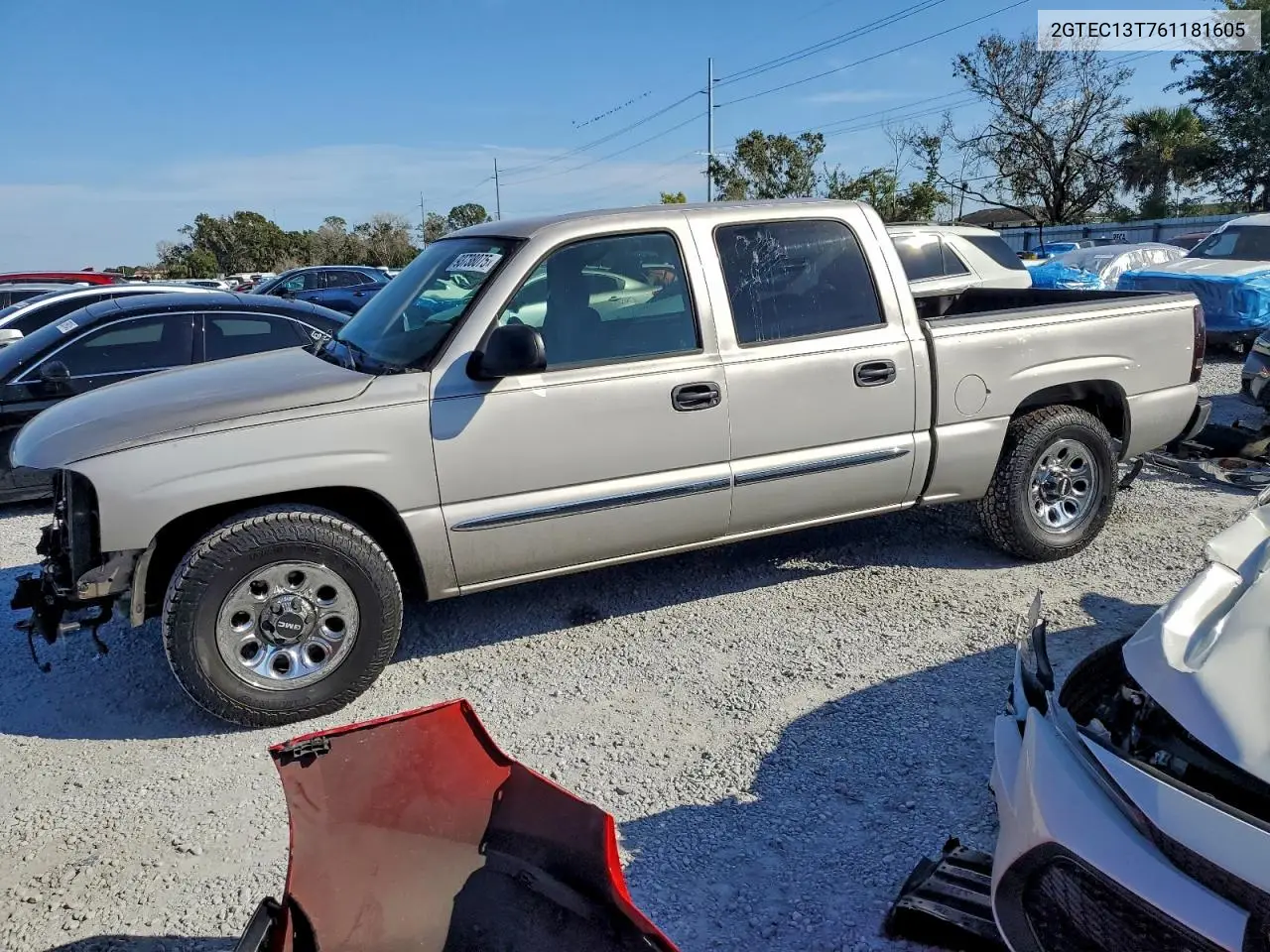 2GTEC13T761181605 2006 GMC New Sierra C1500