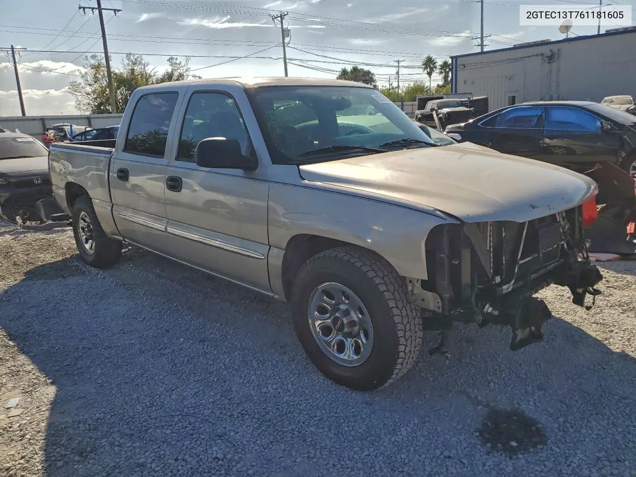 2GTEC13T761181605 2006 GMC New Sierra C1500