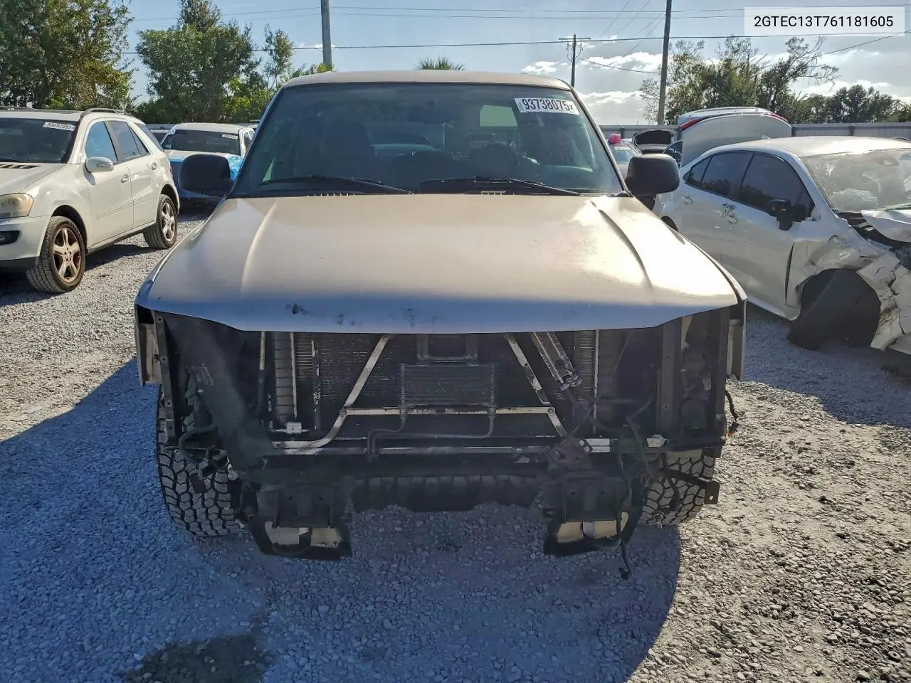 2GTEC13T761181605 2006 GMC New Sierra C1500