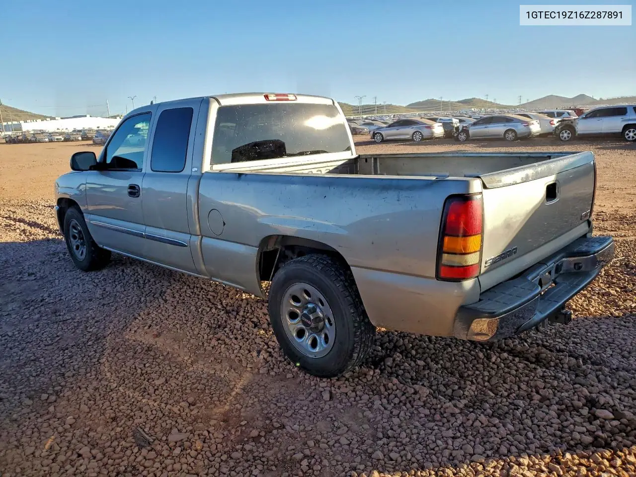 1GTEC19Z16Z287891 2006 GMC New Sierra C1500