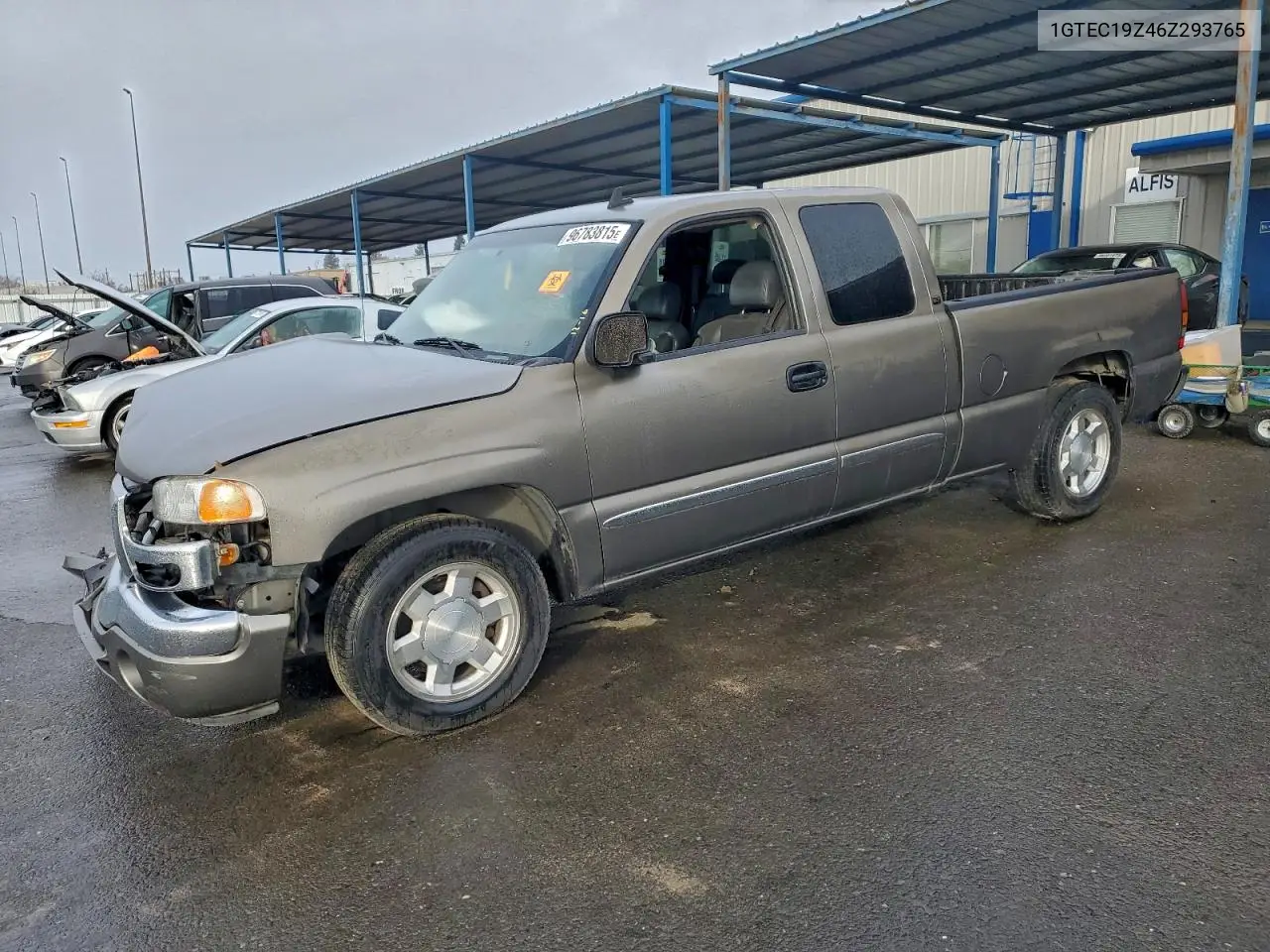 1GTEC19Z46Z293765 2006 GMC New Sierra C1500