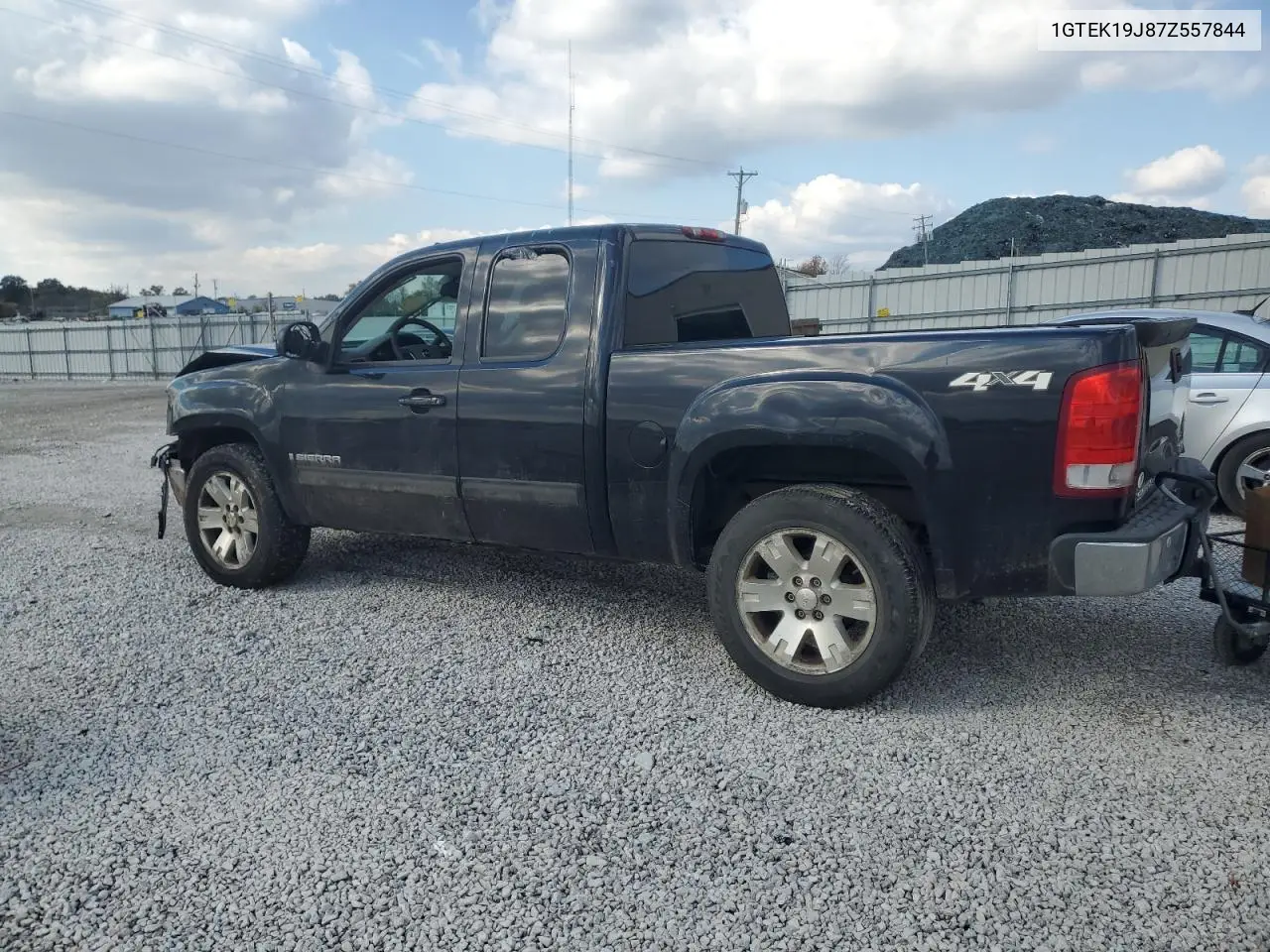 1GTEK19J87Z557844 2007 GMC New Sierra K1500