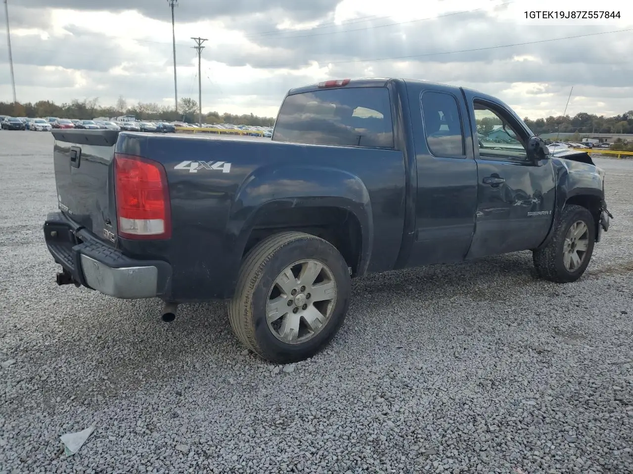 1GTEK19J87Z557844 2007 GMC New Sierra K1500